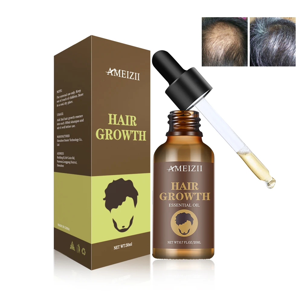 

OEM Natural Hair Growth Serum For Hair Scalp Care Crecimiento Del Cabello Hairdressing Essential Oil Hair Growth Oil Treatment