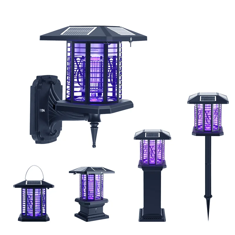 

anti moustique mata moskito rechargeable electric fly tarp trapper mosquitoes killer lantern led solar mosquito killing lamp