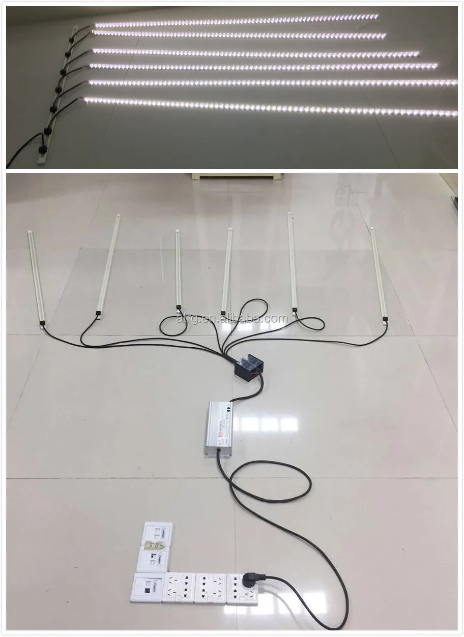 ATRG Patented design 2pins 20Amp power track power rail for shelving lighting