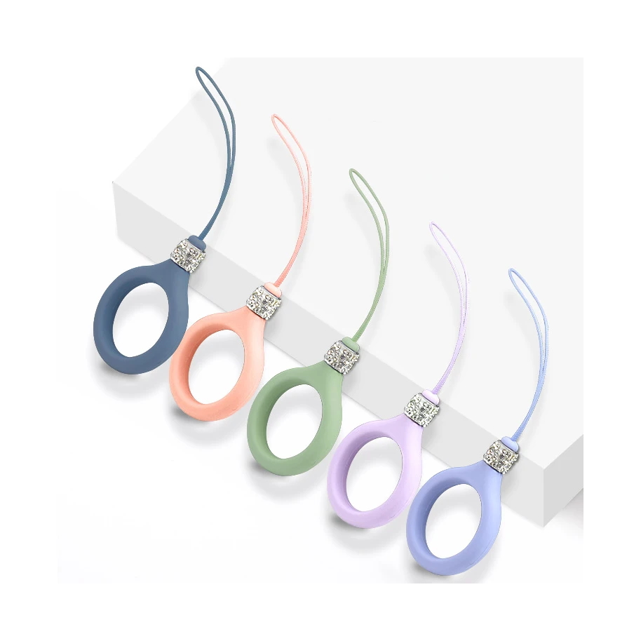 

factory price Mobile phone anti-drop lanyard of Universal cute silicone drop