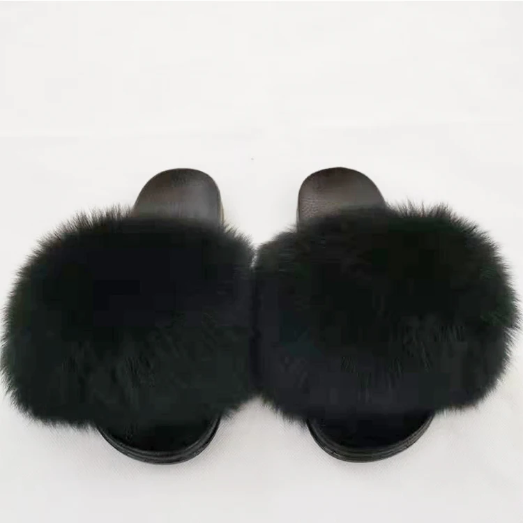 

Factory Direct Wholesale custom fur faux fur slipper socks genuine fur mink