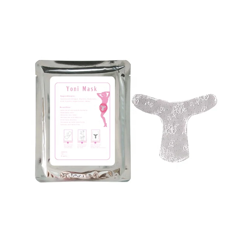 

Free labels NP vaginal Mask T mask feminine hygiene yoni whitening mask, White