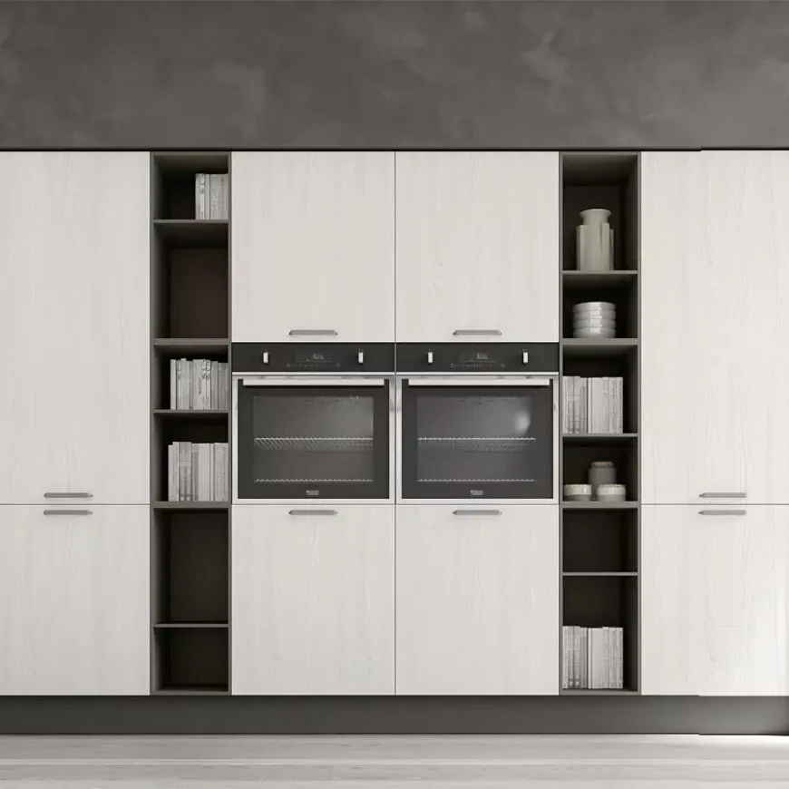 Venta al por mayor cocina alacenas blancas-Compre online los mejores