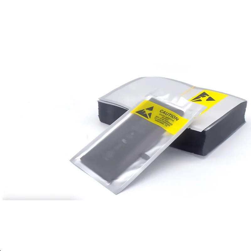 Customized Logo Anti-Static Zip-Lock Static Shielding HDPE PE Bag HDPE ESD Bag for Packaging & Printing Products