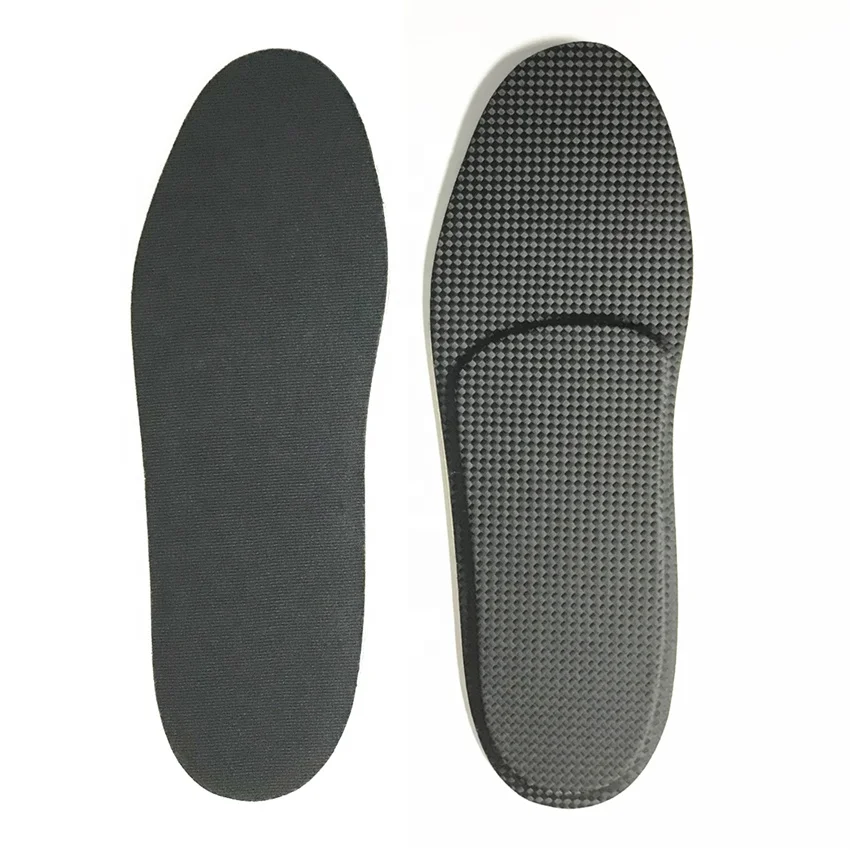 

ORTHOCUSHION F1 High-rebound EVA custom foot balance heat moldable carbon fiber orthotic thermoplastic insole, Black