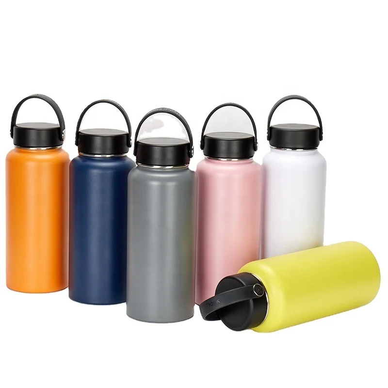 

Eco friendly products 2020 Double wall vacuum stainless steel insulated Sports drinking water bottle sport bottle with lid, Customized color acceptable