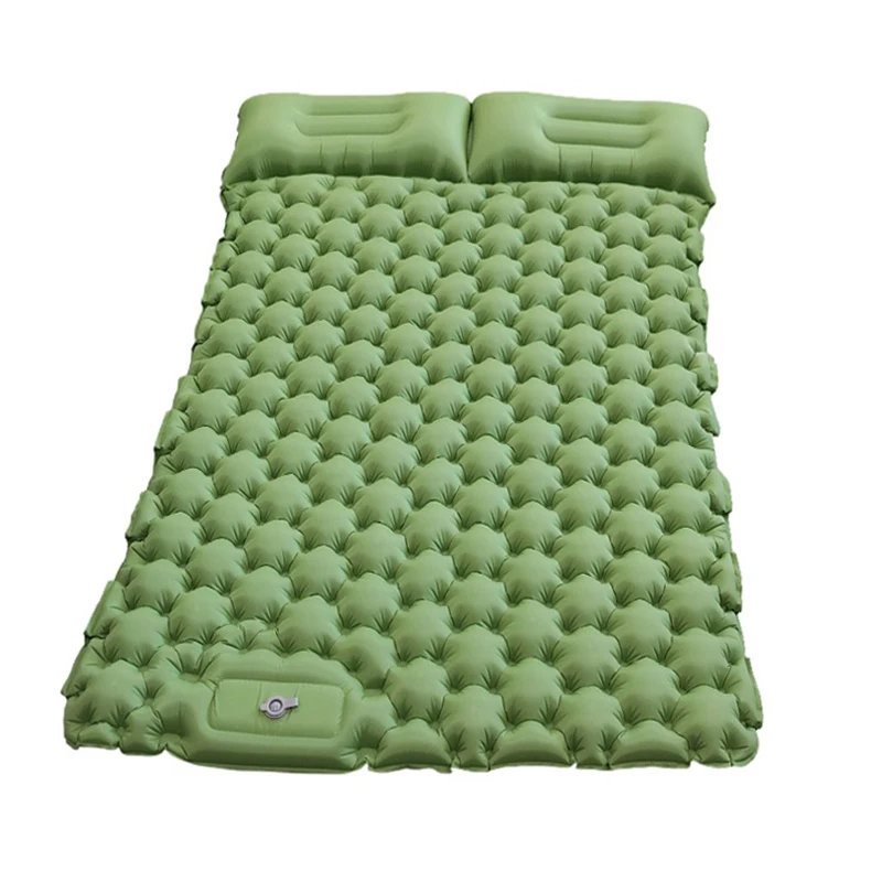 

Top Quality Outdoor Portable 10cm Thickness Double Camping Mattress Self Inflatable Mattress, Multiple colour and accept customization