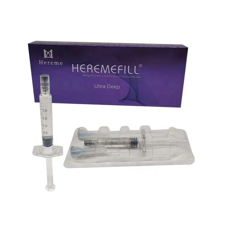 

Heremefill Long Lasting Manufacturers Hyaluronic Acid Injection 5ml Filler Penis For Enlargement, Transparent colorless