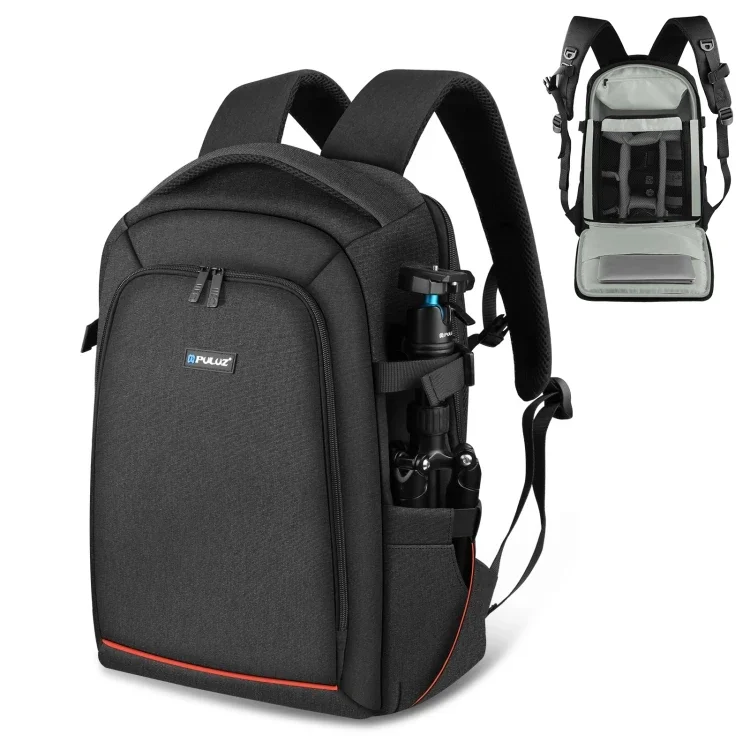 

Wholesale Customized PULUZ Professional Outdoor Waterproof Scratch-proof Dual Shoulders Backpack Camera Bag With Rain Cover