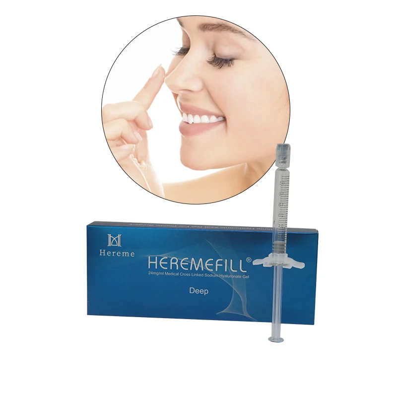 

Hyaluronic Acid Face Dermal Filler Injectable Gel Fillers For Cheek 3ml