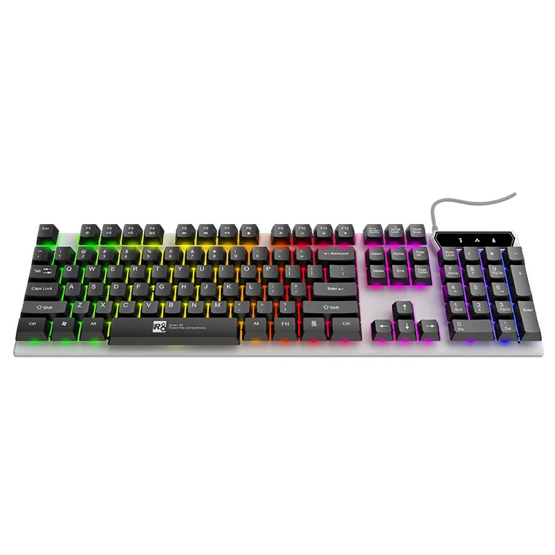 

Teclado Gamer, Gaming Keyboard With backlit For Gamer, 3 led color changeable