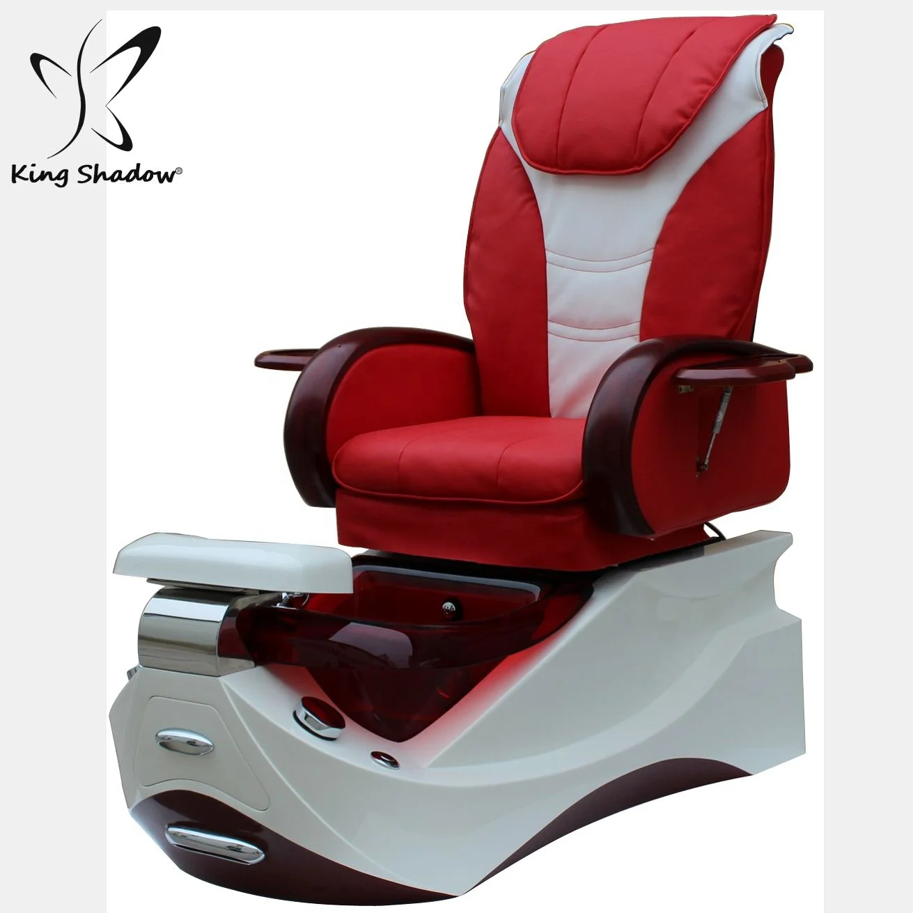 

Hot Sale Top Luxuary White Foot Spa Chair Pedicure Chair with Sink silla de pedicura, Can be choose