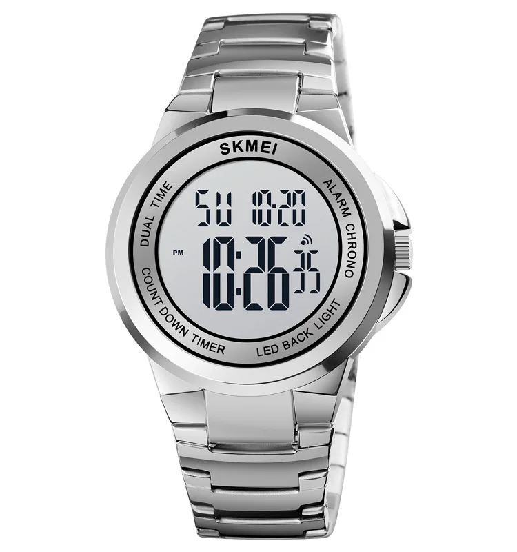 

Skmei 1712 sports digital watches for men business watch golden chronograph sport watches