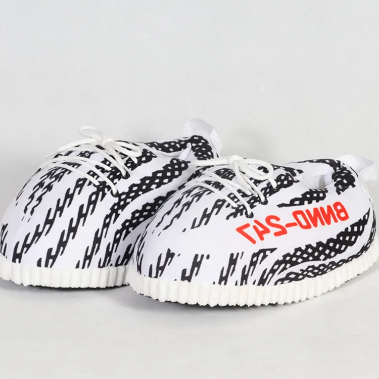 

Hot Sell New Fashion Yeezy Shoes Unisex Men Sneaker Warm Plush Indoor Slippers