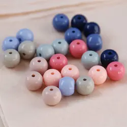 Versatile Colorful Round Ball Resin Acrylic Beads 