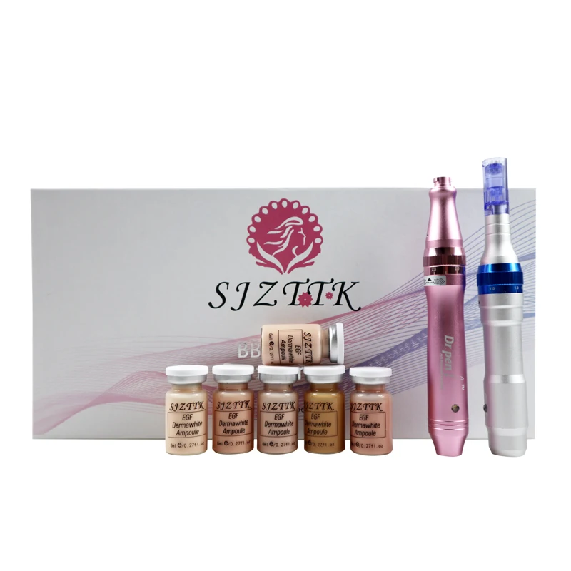 

OEM fisiola MIX set new products private label kit bb dr pen blush meso korea makeup produkte max farbe dermapen glow, Light,medium,dark color