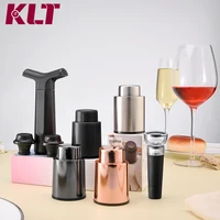 

Stainless Steel Wine Saver Pump Vacuum Wine Bottle Stopper