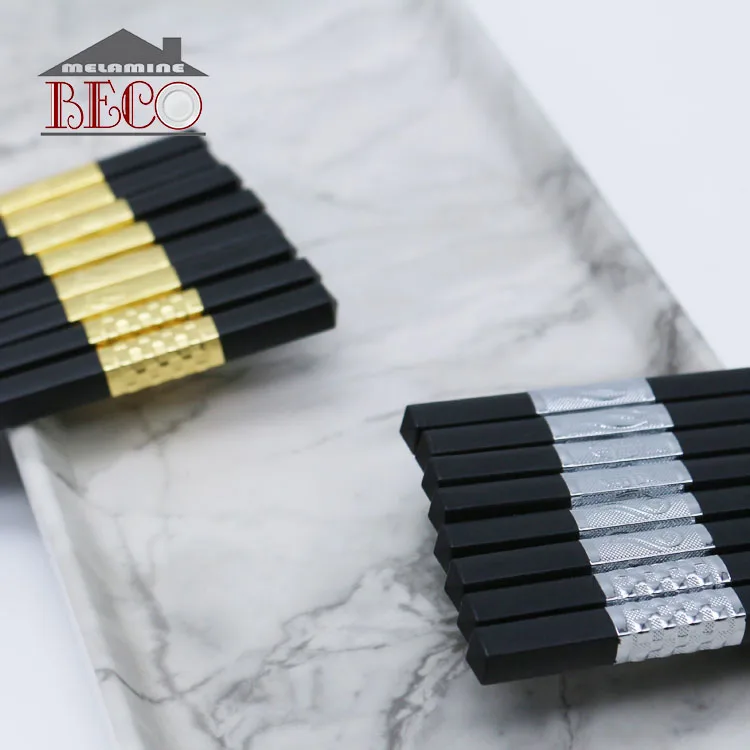 

ECO-friendly Wholesale hotel restaurant family kitchen utensils reusable alloy sushi Chinese chopsticks, Picture