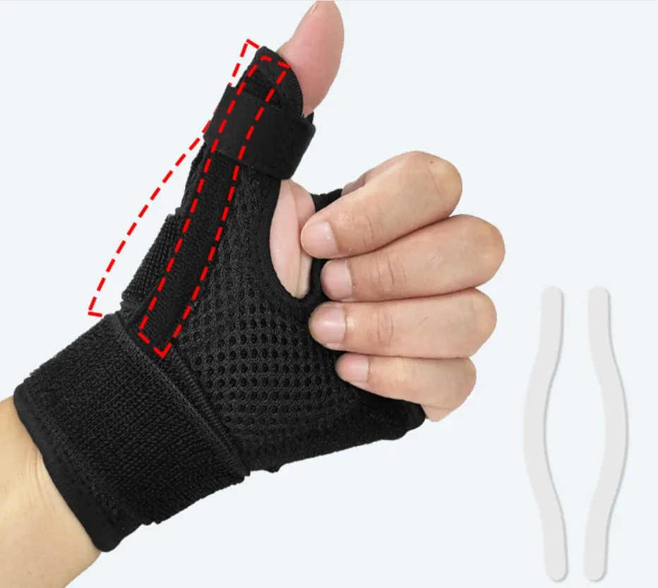 

Breathable Wrist orthosis Thumb brace Sport Wrist Support Adjustable Finger Holder Protector Brace Protective Sleeve