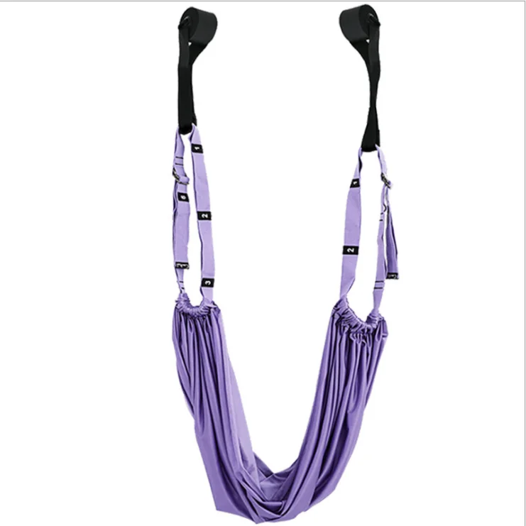 

Aerial Yoga Hammock Stretch Extension Belt Yoga Lower Waist Trainer Rope Home Inverted Wall Rope Factory Direct Sales, Customized color