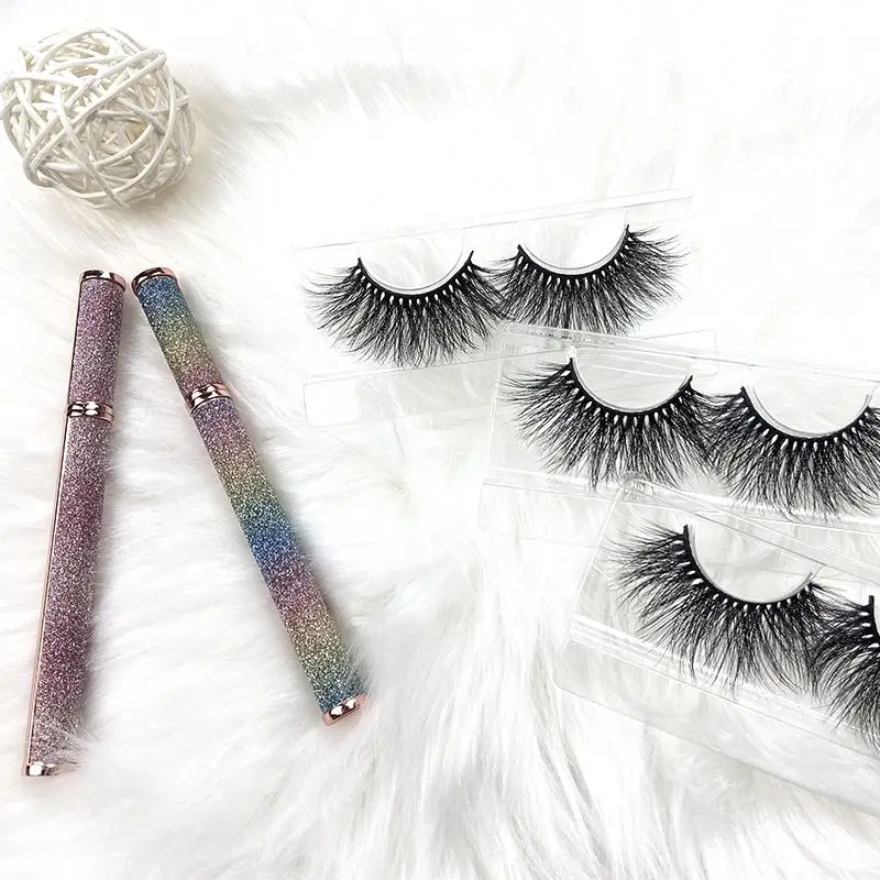 

25mm mink eyelashes wholesale private label custom eyelash packaging box mink lashes3d wholesale vendor