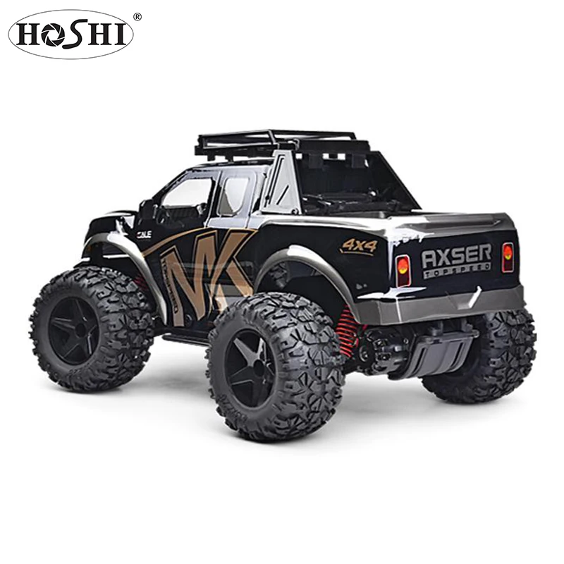 

2021 HOSHI SUBOTECH BG1525 Truck 1/10 2.4G 4WD PF150 High Speed 45km/h Off-Road IPX4 Waterproof Proportional Control RC Car, Blue/golden