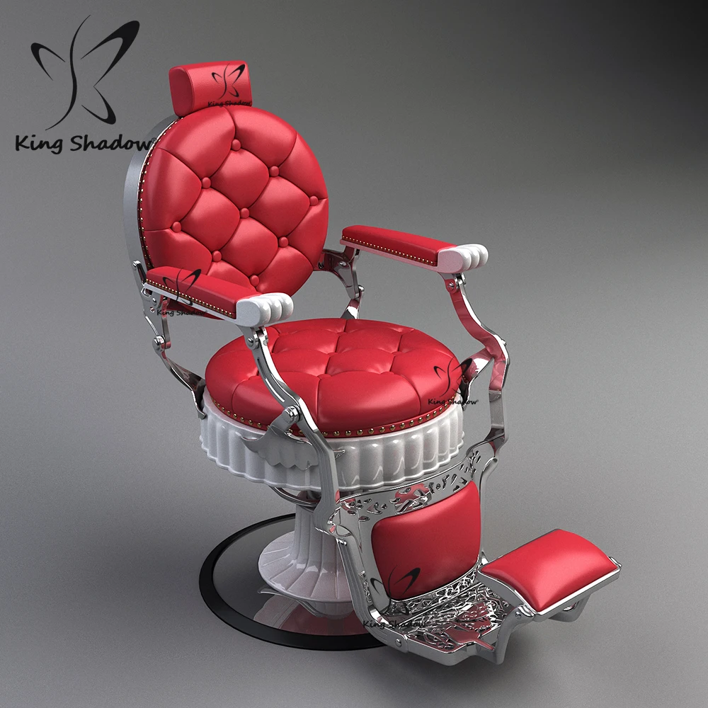 Barber Shop Furniture Set Shampoo Stations Unit Antique Barbers Chair