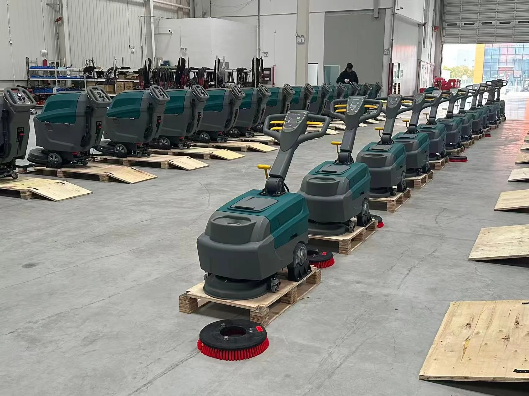 Alton T-Series Walk-behind Floor Scrubbers Row