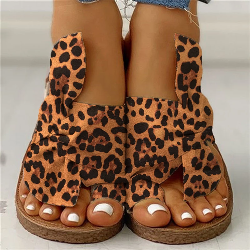 

New Arrival Women's Summer Flats Sandals Bow Beach Casual Flat Slippers