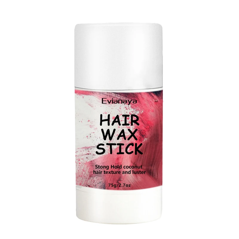 

Hot sale high quality OEM in stock small broken hair finishing styling wax stick for hair private label wax stick for hair, White