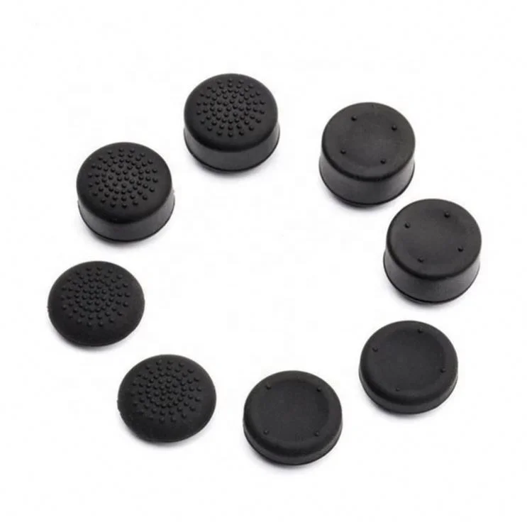 

Game Handle Rocker Silicone Thumbstick Cover Buttons Thumb Grip Non-Slip Button For Ps5/Ps4 Controller, Black
