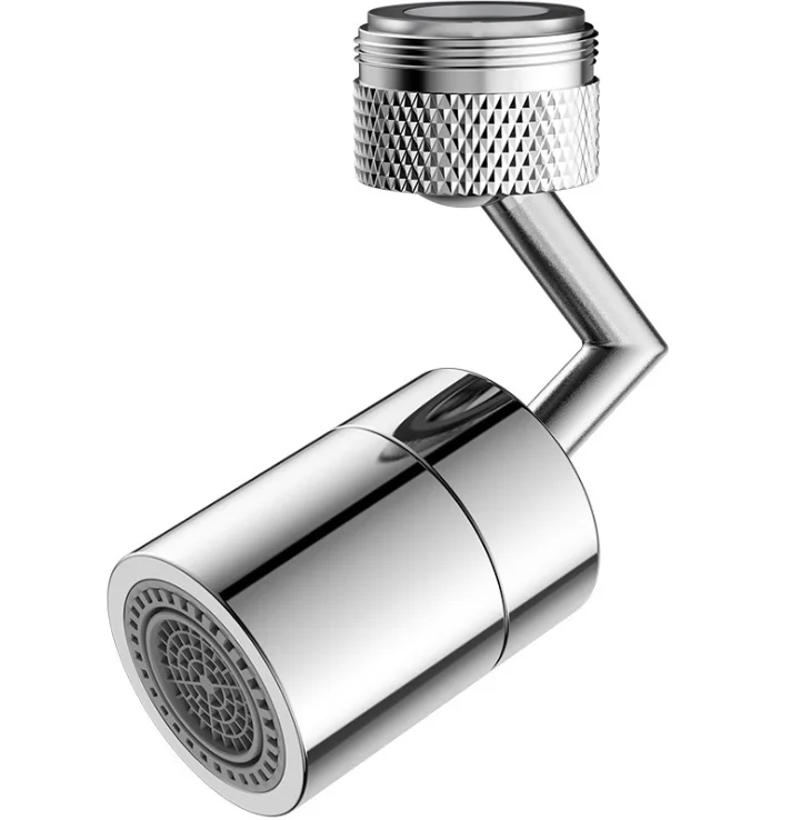 Image of 720 Degree Multi-angles Spray Stainless Steel bathroom kitchen rotate Universal splash filter faucet
