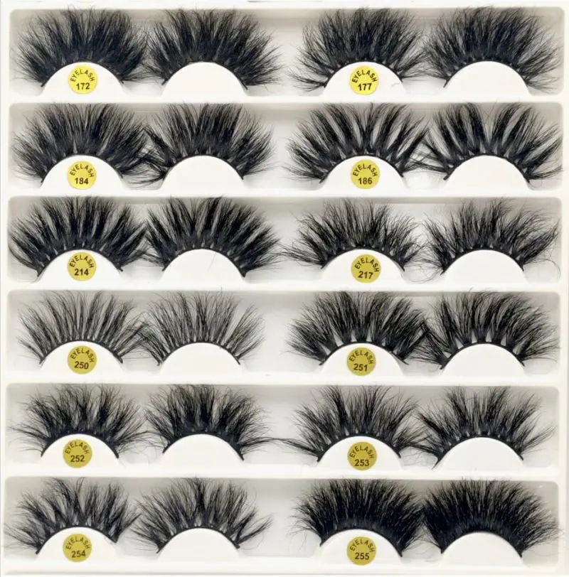 

wholesale strip lashes clear eyelash tray 3d mink eyelash packaging custom private label with eyelash paper box