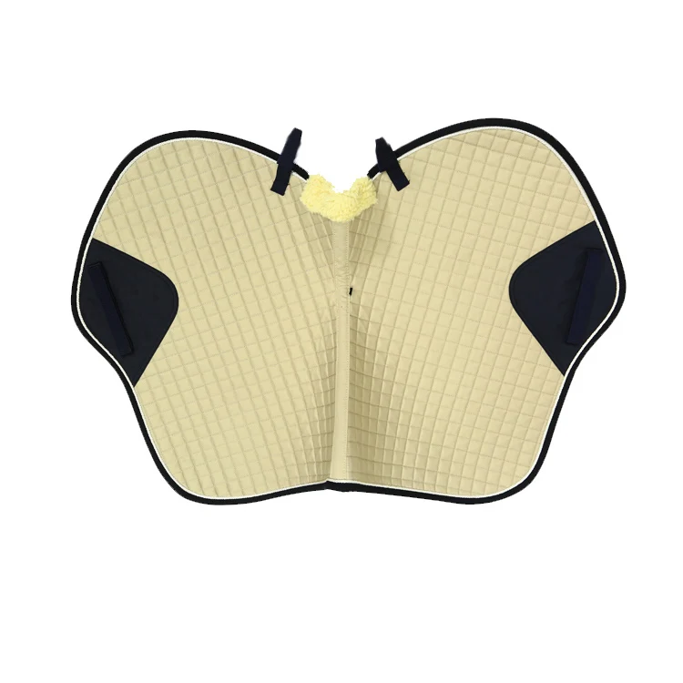 

Wholesale High quality horse saddle pad with cotton honeycomb fabric