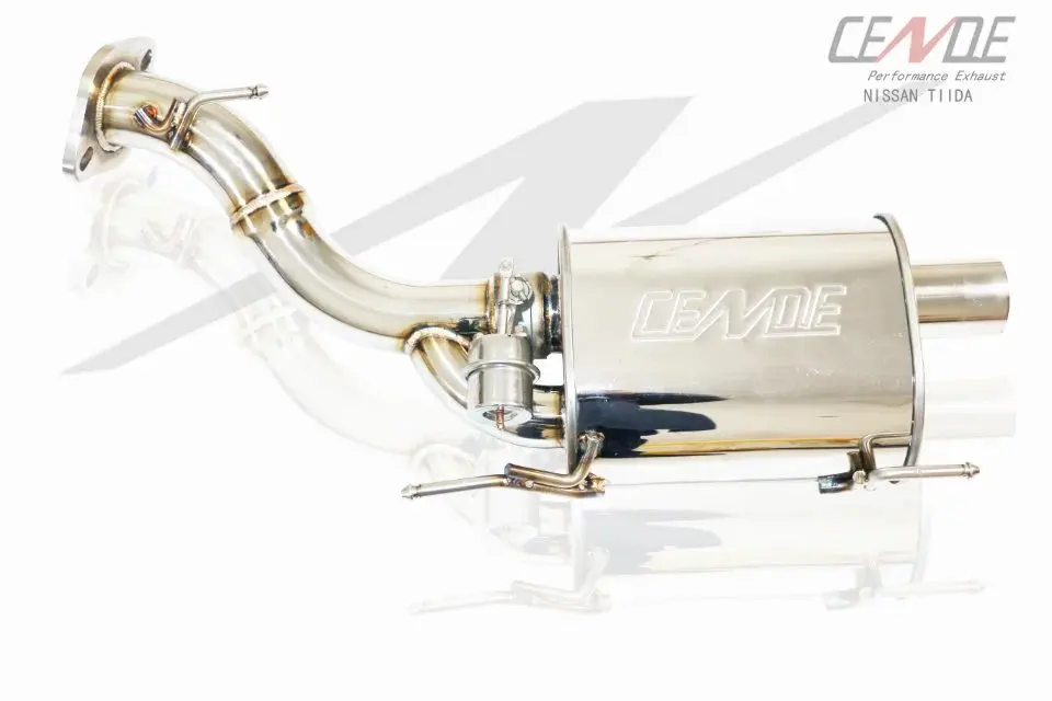Best Quality Full Set Active Sound Stainless Exhaust System For Nissan