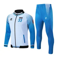 

Wholesale High Quality Custom Sublimation Mens Fashion Slim Fit Sport Jogging Football Tracksuit