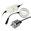 Portable Ultra-Thin High Brightness LED Adjustable Ring Light Lamp With dust Lens For STEREO ZOOM Microscope
