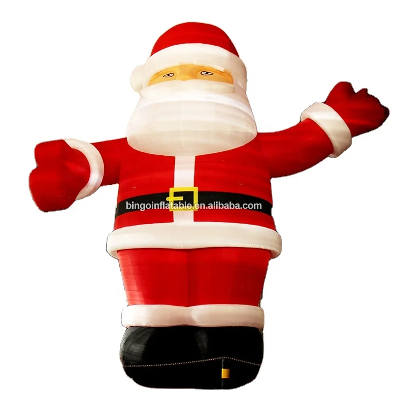 

Christmas Decoration Supply 8 Meters High / 26ft Inflatable Santa Claus Balloon Toys For Event Show - BG-F0171, Customized color