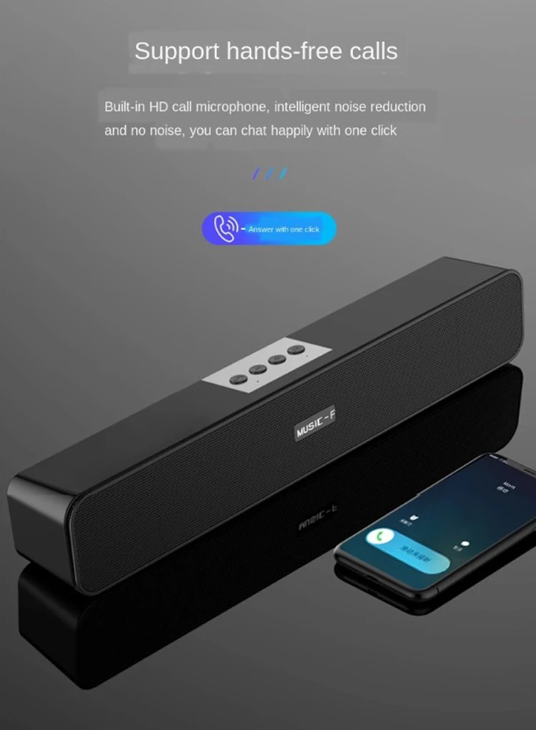 cheap CE ROHS waterproof mini wireless Bluetooth with FM radio speakers home theater 5.1 with subwoofer long sound bars for TV - ANKUX.COM