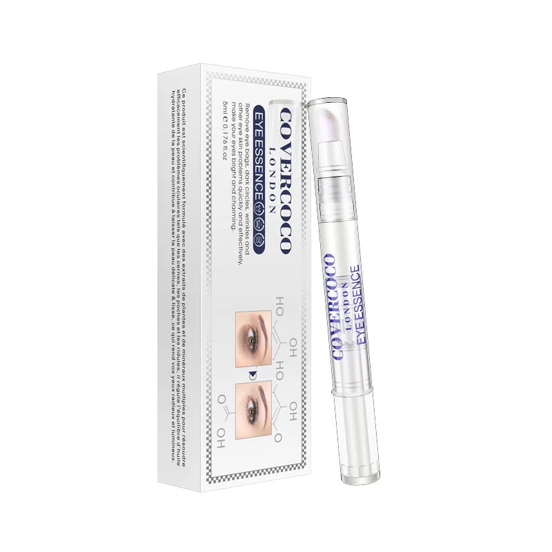 

5ml eye cream Private Label Skin Hydrating Needle Essence Hyaluronic Acid Moisturizing Eye Essence serum reduce eye circles