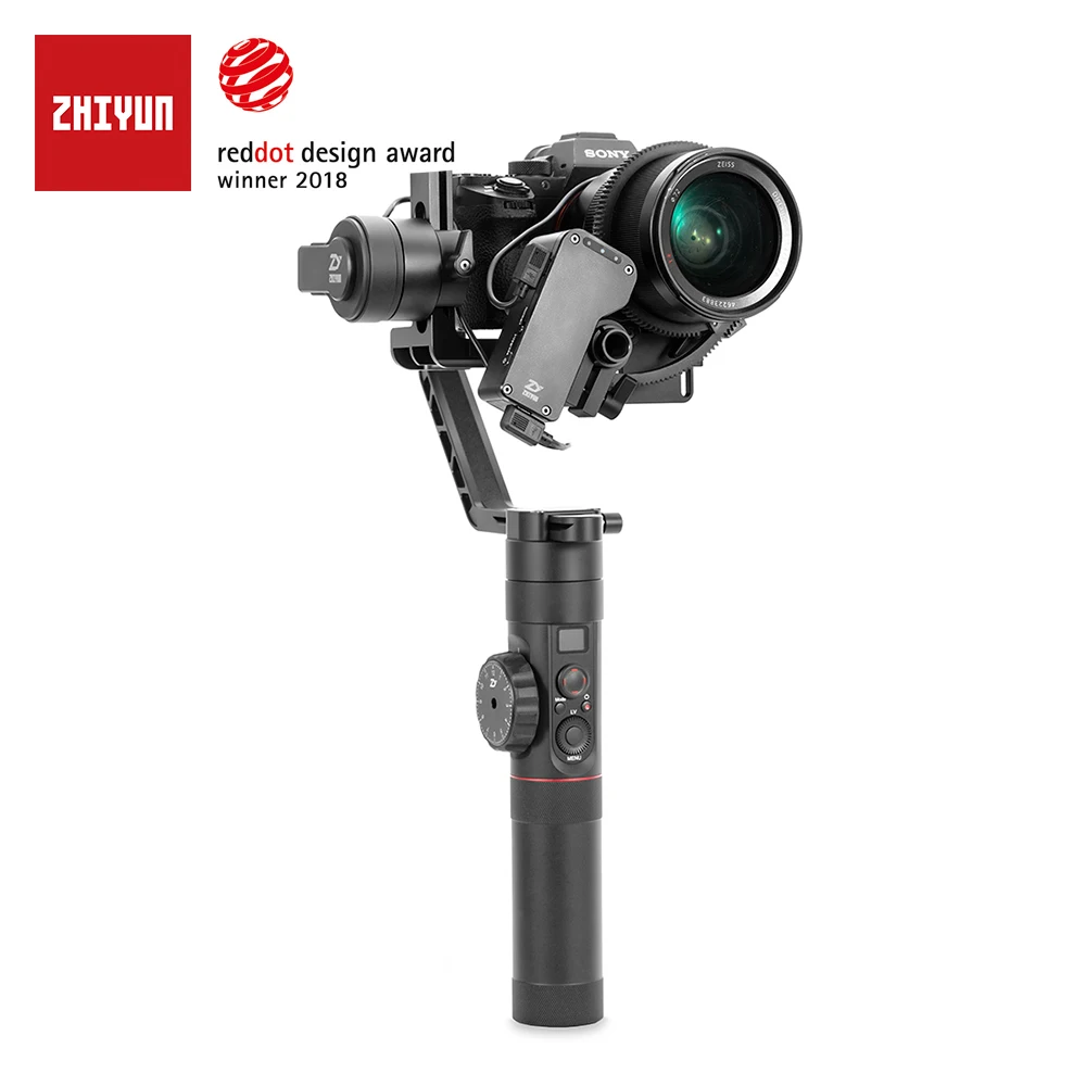 

ZHIYUN Crane 2 3-Axis Gimbal Stabilizer for All Models of DSLR Mirrorless Camera Canon 5D2/3/4 with Servo Follow Focus