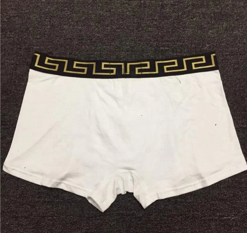 

Brand Fashion Print Men's Underwear Flat Leggings Cotton Breathable Briefs Sports Men Boxer, Picture