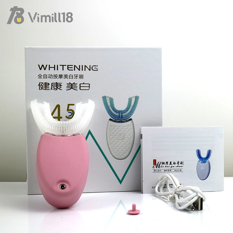 

2020 beauty new trend Christmas gift Amazon hot new dental brush beauty instrument, Pink