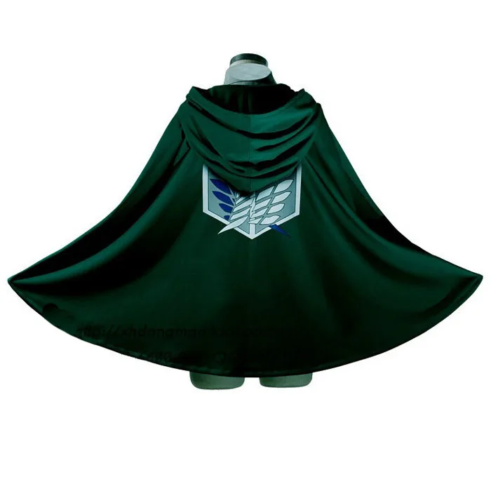 

Ecoparty Attack on Titan Japanese Anime Shingeki no Kyojin Cloak Cape Clothes Cosplay Green, Picture color