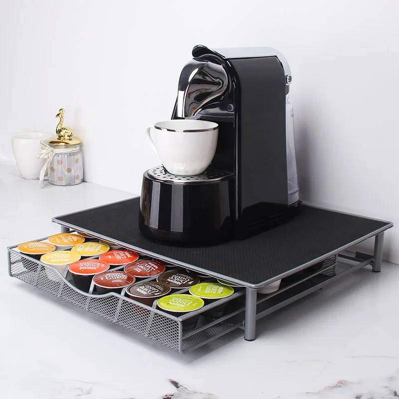 

2021 Amazon Top sell Coffee Pod Drawer and Holder, Coffee Station and Pod Capsule Storage Organizer, As picture