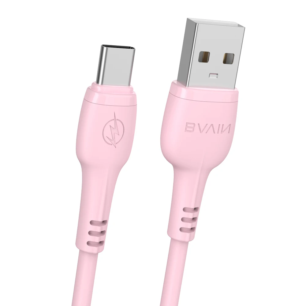 

BAVIN CB200 Fast charging data USB cable type-C data cable Macaron Durable 1m data line USB C Cable for Android phone