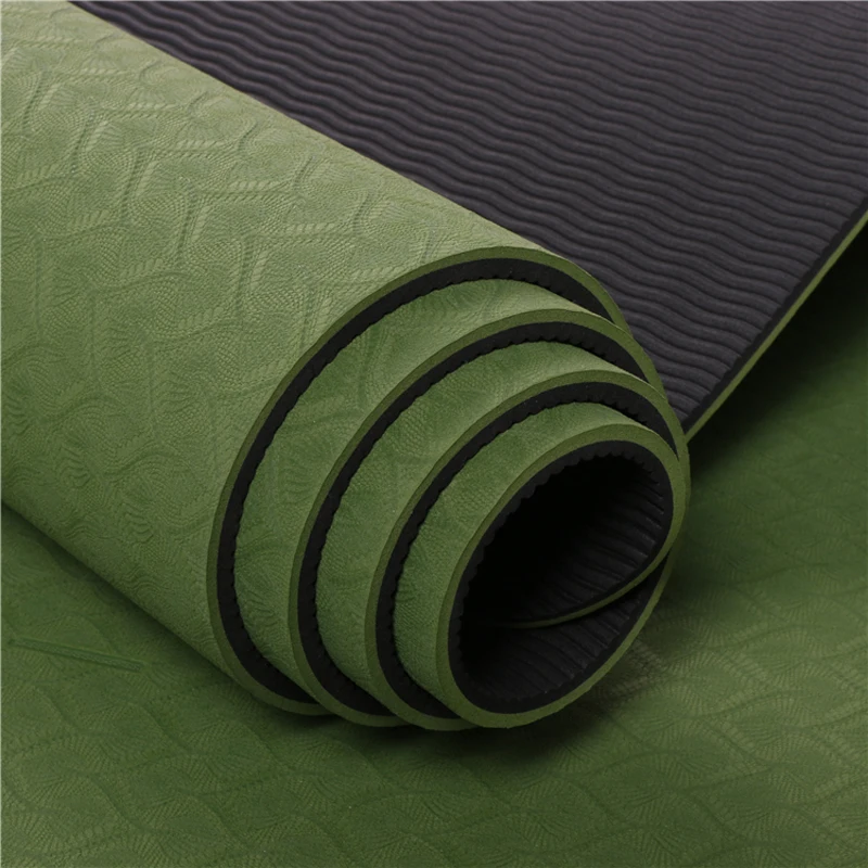 

non slip design workout fitness flexy yoga mat, Customized color