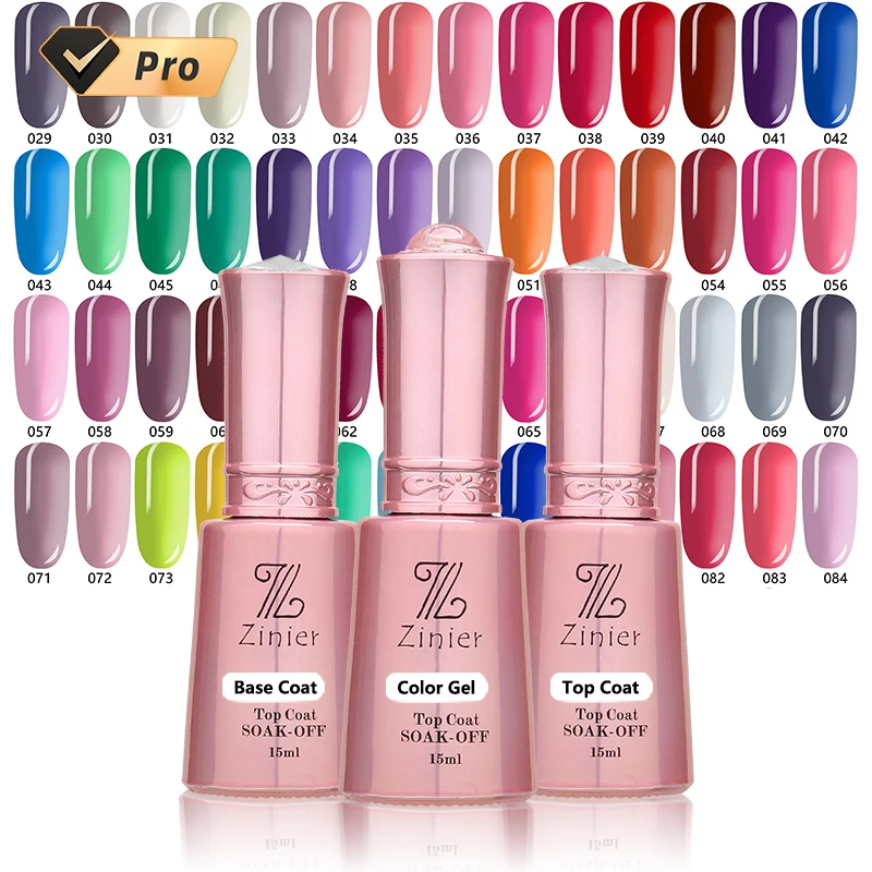 

QSHY Private Label Wholesale 120 Color Soak Off UV LED Resin High Glossy Base Coat+Color Gel+Hard Top Coat Gel Nail Polish Kit