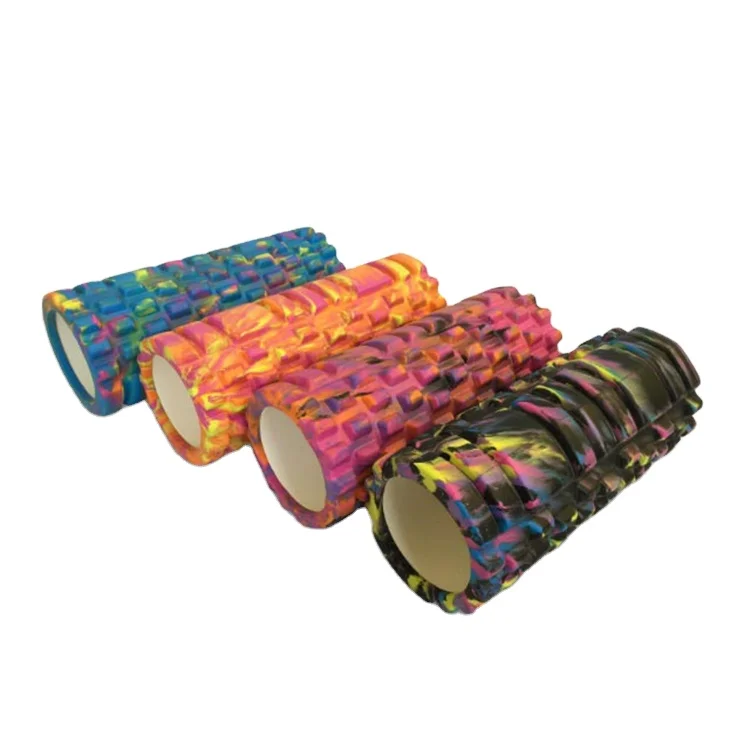 

2021 Hot Foam Fitness Sets Sport Column Muscle Relaxation Massage Stick Mace Multiple Colors Camo Color Yoga Roller, Customized