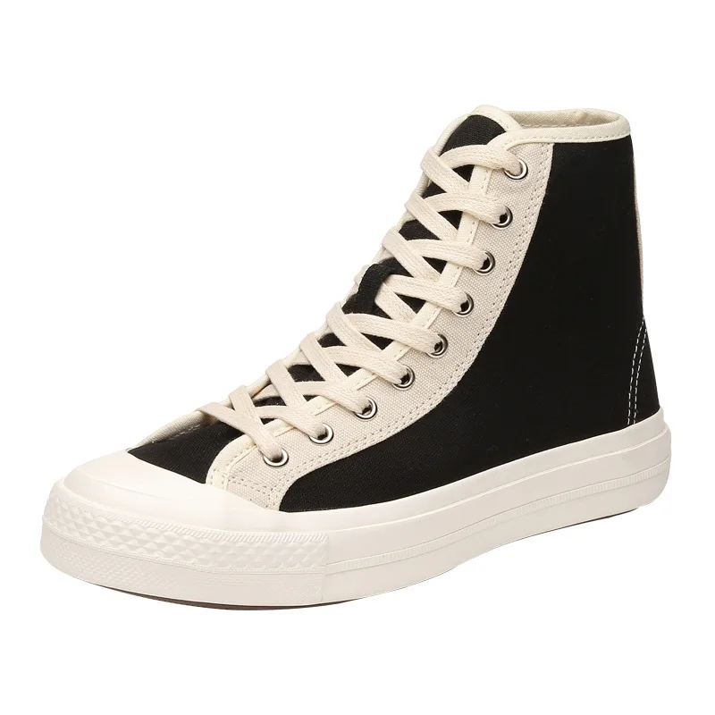 

Original Factory Wholesale Custom High Quality Unisex Fashion High-Top Canvas Shoes